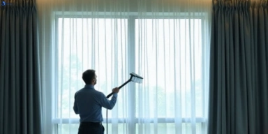 Commercial drapes cleaning service bridgeman-downs hotels offices