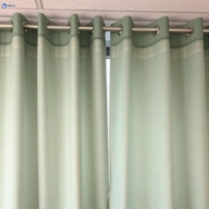 Stained curtain before professional treatment in bridgeman-downs